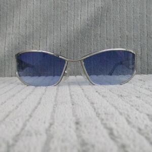 New Divine Eyewear Flirt Chrome/Blue Gradient Sunglasses Women's NWT